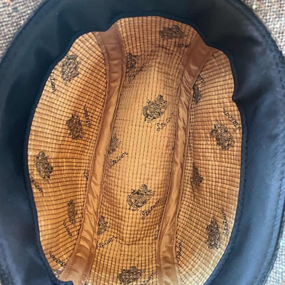 Stetson Tweed Fedora Hat - Picture 9 of 9